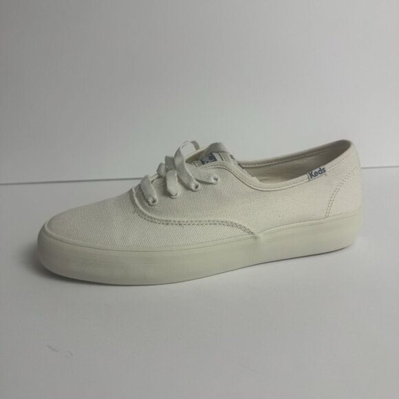 Keds Womens Champion Canvas Sneaker White Size 8 M